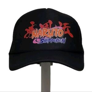 Reason Clothing naruto label trucker hat black New with tag